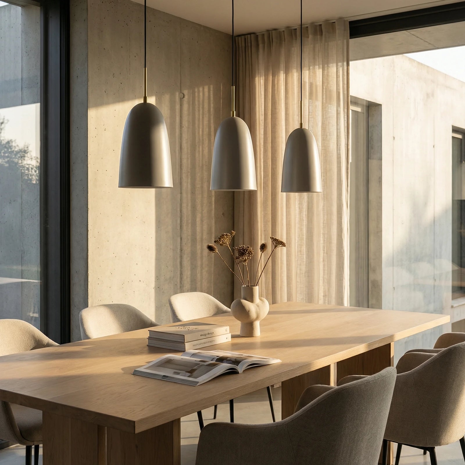 Ebbe Pendant Light | Cool Grey