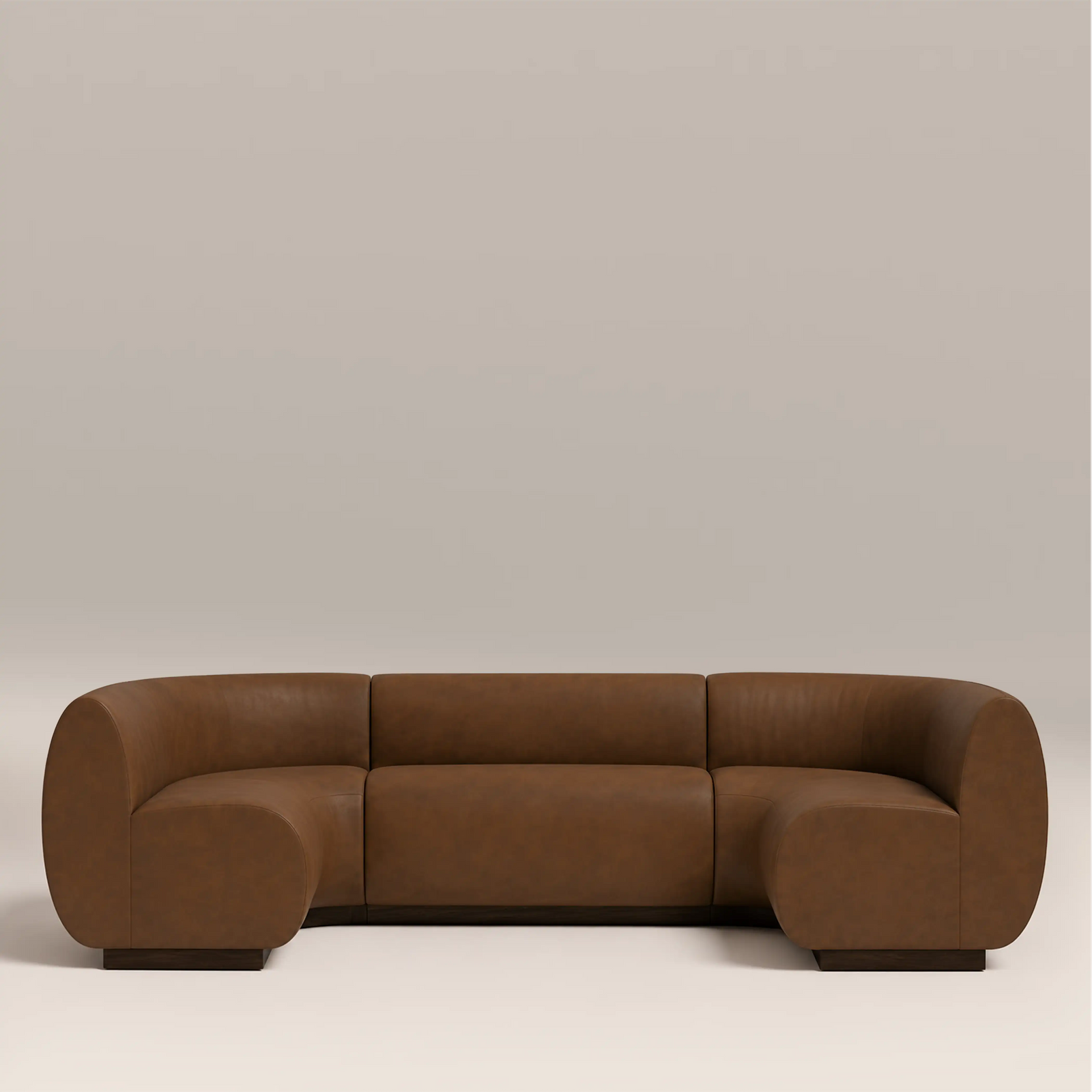 CULT Rounded Back Banquette Seating, U-Shape