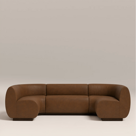 CULT Rounded Back Banquette Seating, U-Shape