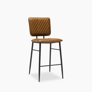 Metal shop stool chair